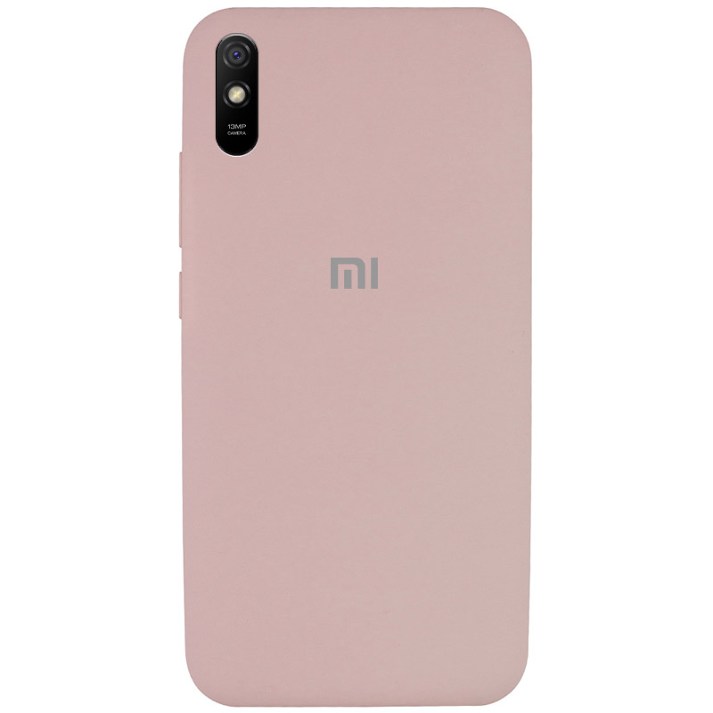 Чехол Silicone Cover Full Protective (AA) для Xiaomi Redmi 9A (Розовый / Pink Sand)