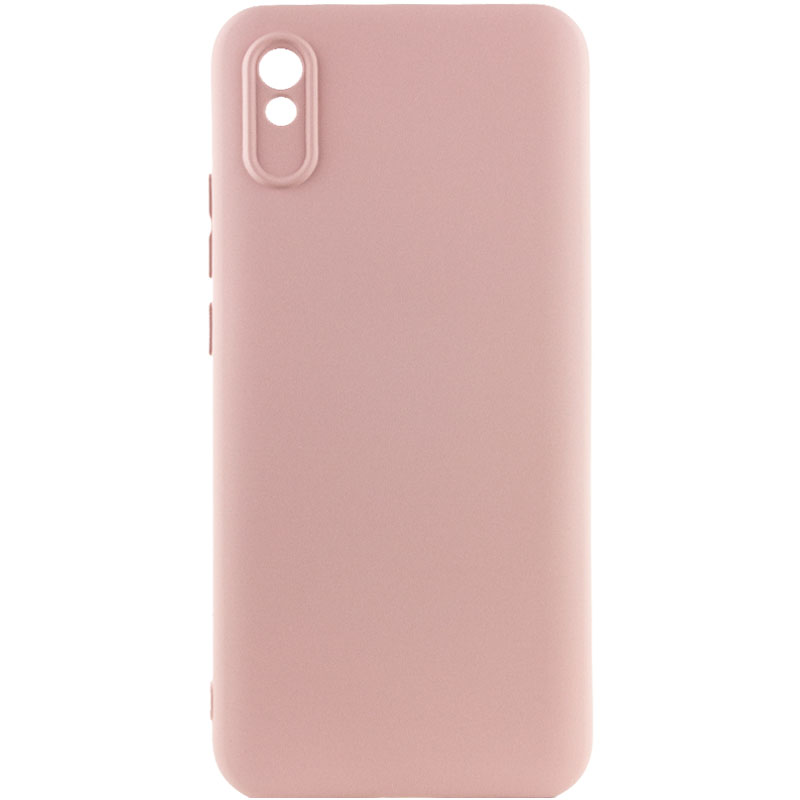 Чохол Silicone Cover Lakshmi Full Camera (AA) для Xiaomi Redmi 9A (Рожевий / Pink Sand)