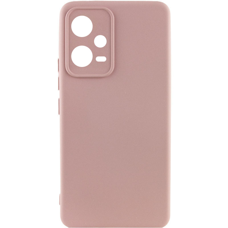 Чохол Silicone Cover Lakshmi Full Camera (AA) для Xiaomi Redmi Note 12 5G (Рожевий / Pink Sand)