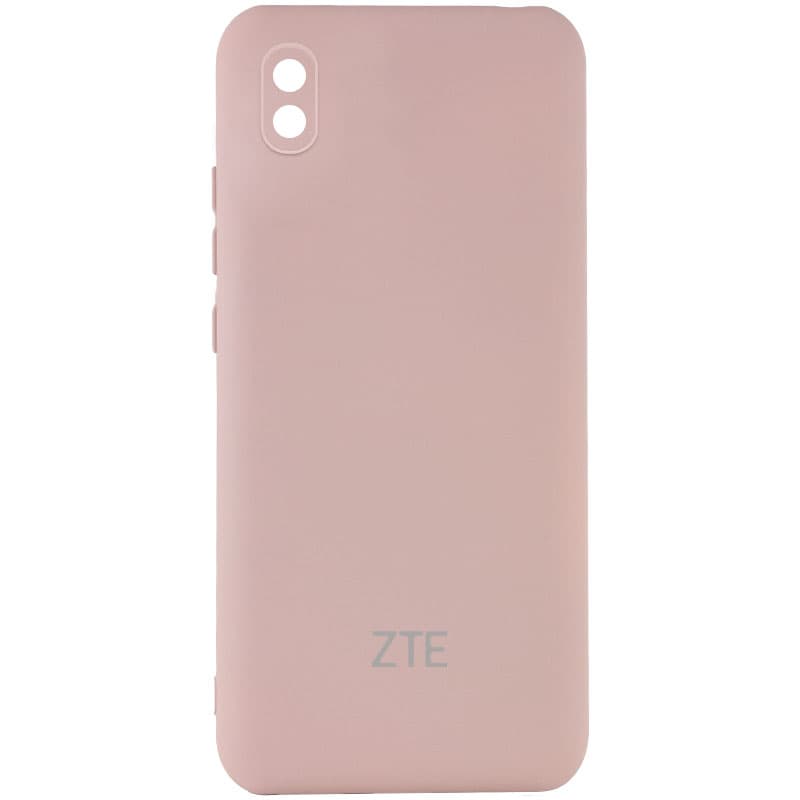 Чехол Silicone Cover My Color Full Camera (A) для ZTE Blade A3 (2020) (Розовый / Pink Sand)
