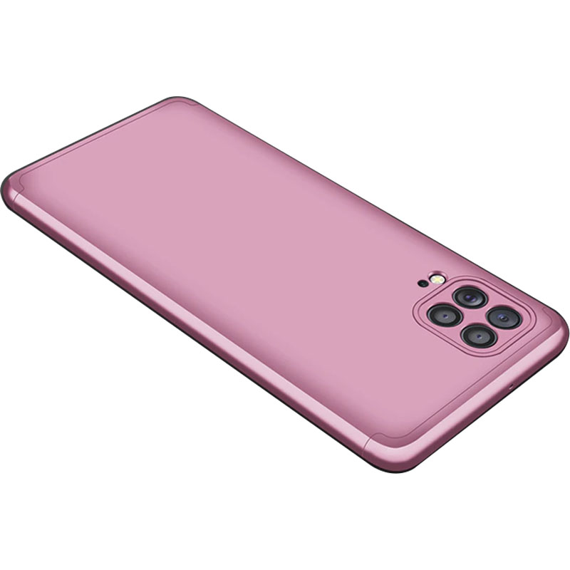 Пластиковая накладка GKK LikGus 360 градусов (opp) для Samsung Galaxy M62 (Розовый / Rose Gold)