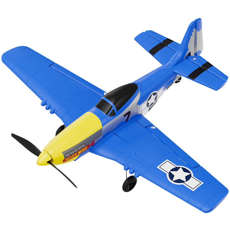 Самолет на радиоуправлении SCHE W551 Four-channel Stunt Fighter (Blue)
