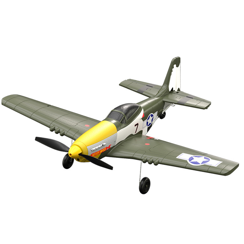 Самолет на радиоуправлении SCHE W551 Four-channel Stunt Fighter (Green)