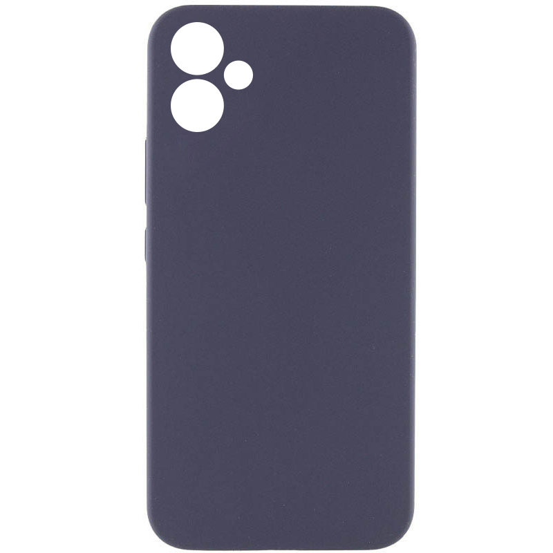 Чохол Silicone Cover Lakshmi Full Camera (AAA) для Samsung Galaxy A05 (Сірий / Dark Gray)