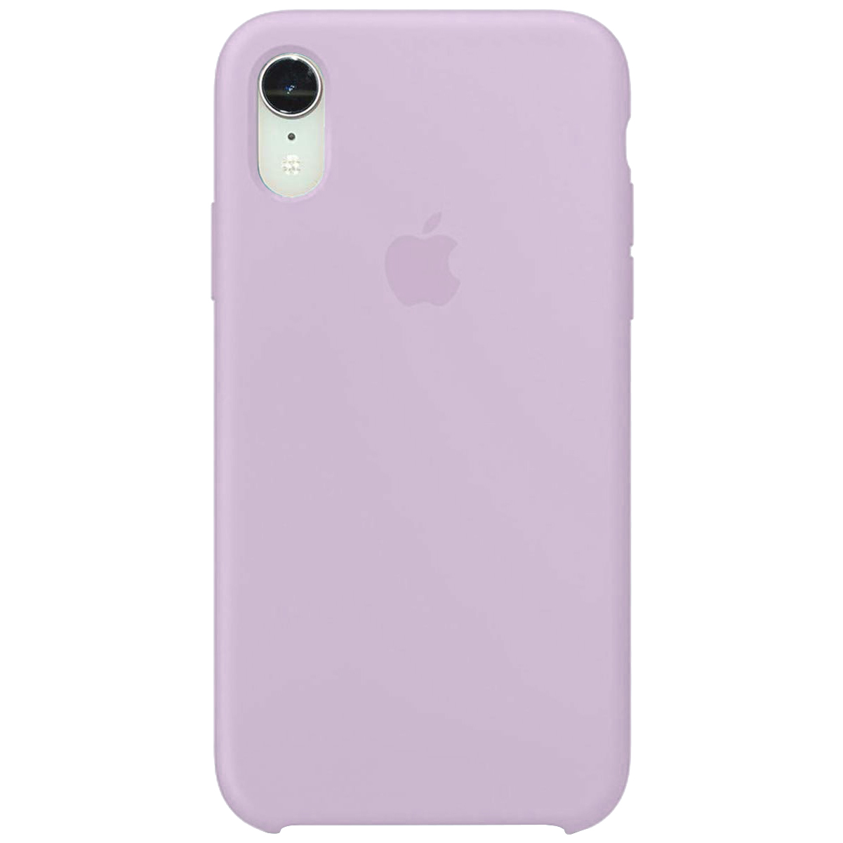 Чехол Silicone Case (AA) для Apple iPhone XR (6.1") (Серый / Lavender)