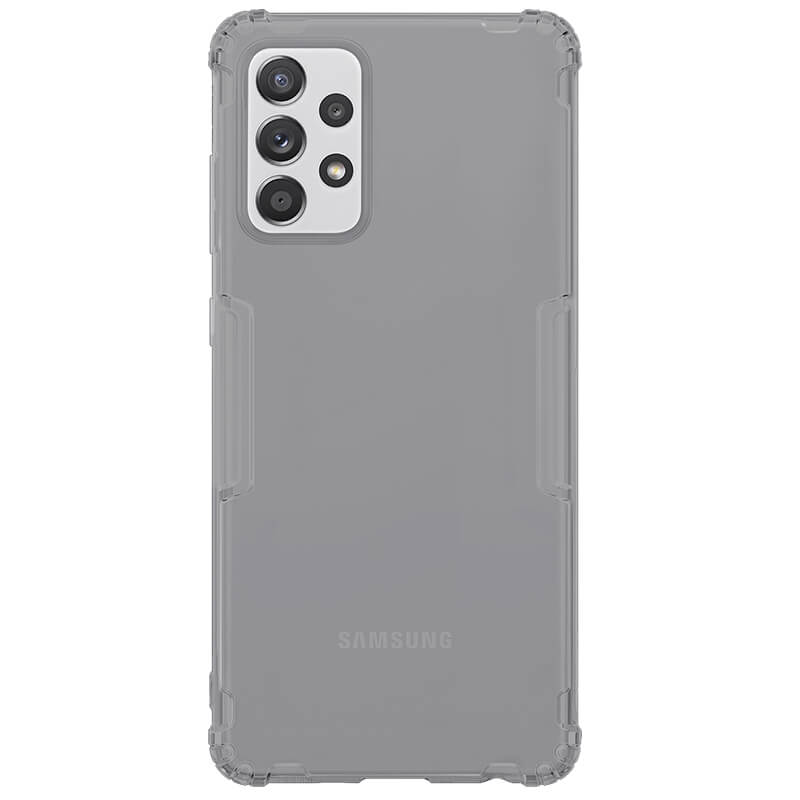 TPU чехол Nillkin Nature Series для Samsung Galaxy A52s (Серый (прозрачный))