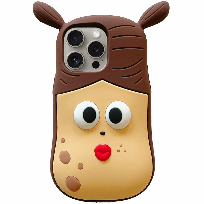 Силіконовий чохол Funny 3D для Apple iPhone 13 Pro (6.1") (She)