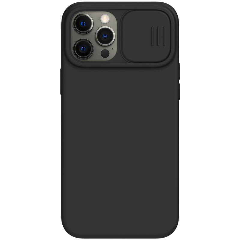 Силіконова накладка Nillkin Camshield Silky Magnetic для Apple iPhone 12 Pro (Чорний)