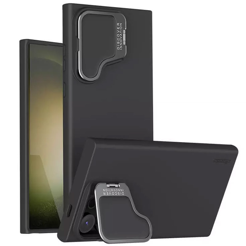 Силиконовая накладка Nillkin Camshield Silky Prop для Samsung Galaxy S24 Ultra (Black)