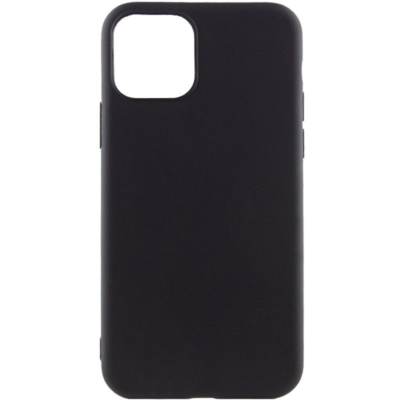 Силіконовий чохол Candy для Apple iPhone 13 mini (5.4") (Чорний)