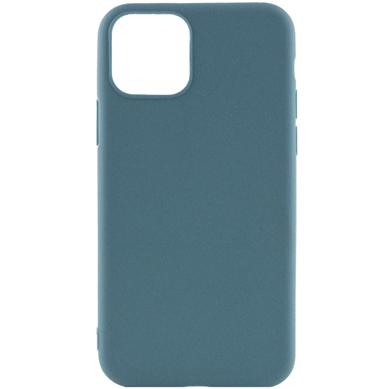 Силиконовый чехол Candy для Apple iPhone 13 mini (5.4") (Синий / Powder Blue)