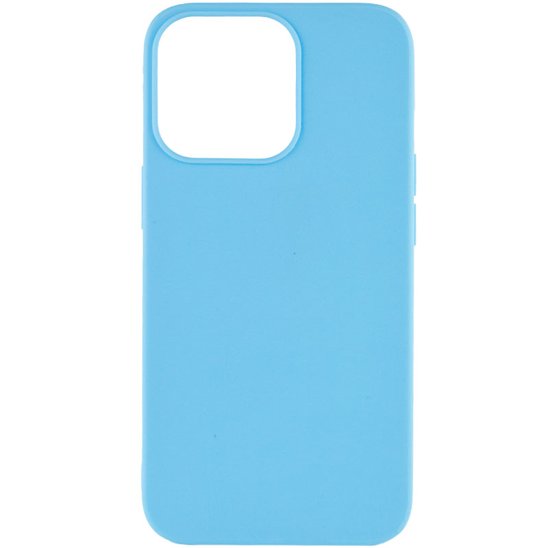 Силіконовий чохол Candy для Apple iPhone 13 Pro (6.1") (Блакитний)