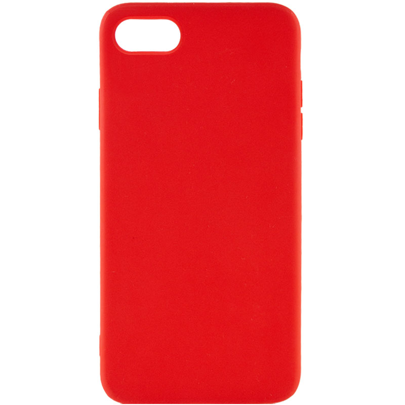 Силиконовый чехол Candy для Apple iPhone 6/6s (4.7") (Красный)