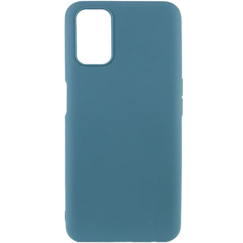 Силіконовий чохол Candy для Oppo A16s (Синій / Powder Blue)