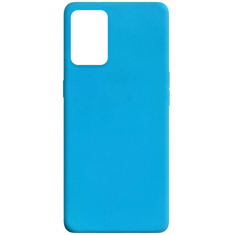 Силіконовий чохол Candy для Oppo A54 4G (Блакитний)