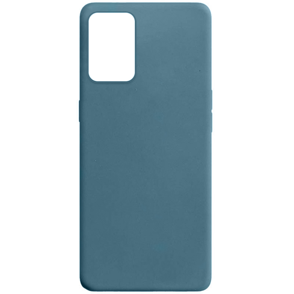Силиконовый чехол Candy для Oppo A54 4G (Синий / Powder Blue)
