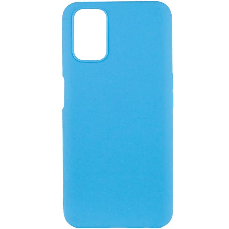 Силіконовий чохол Candy для Oppo A96 (Блакитний)