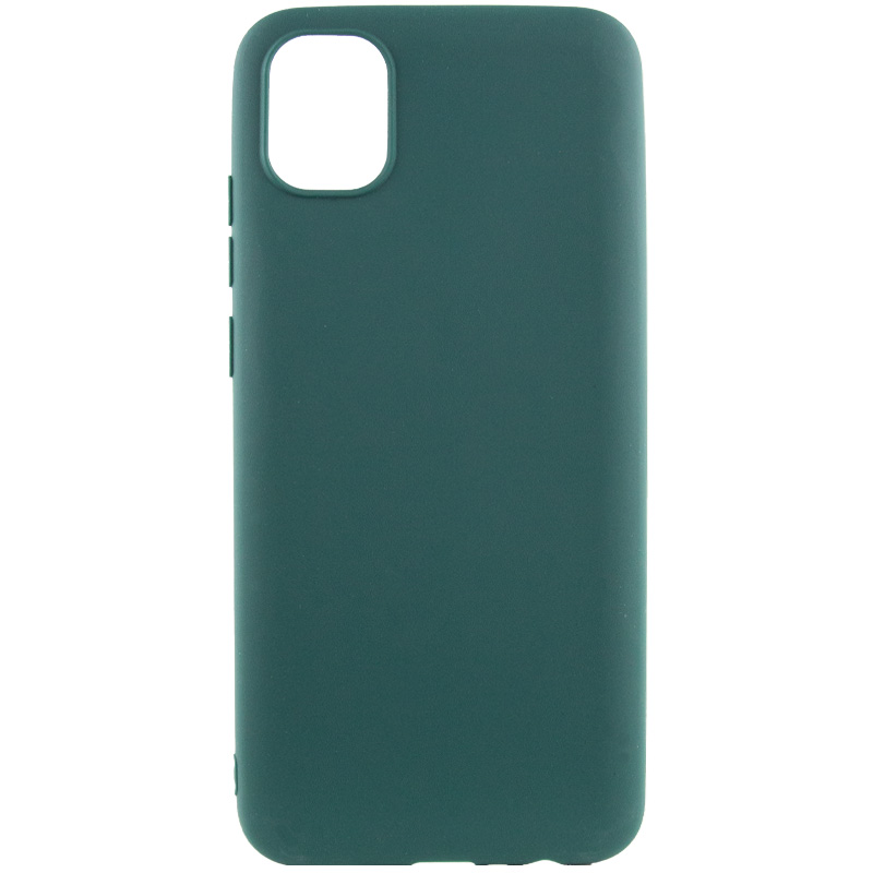 Силіконовий чохол Candy для Samsung Galaxy A04 (Зелений / Forest green)