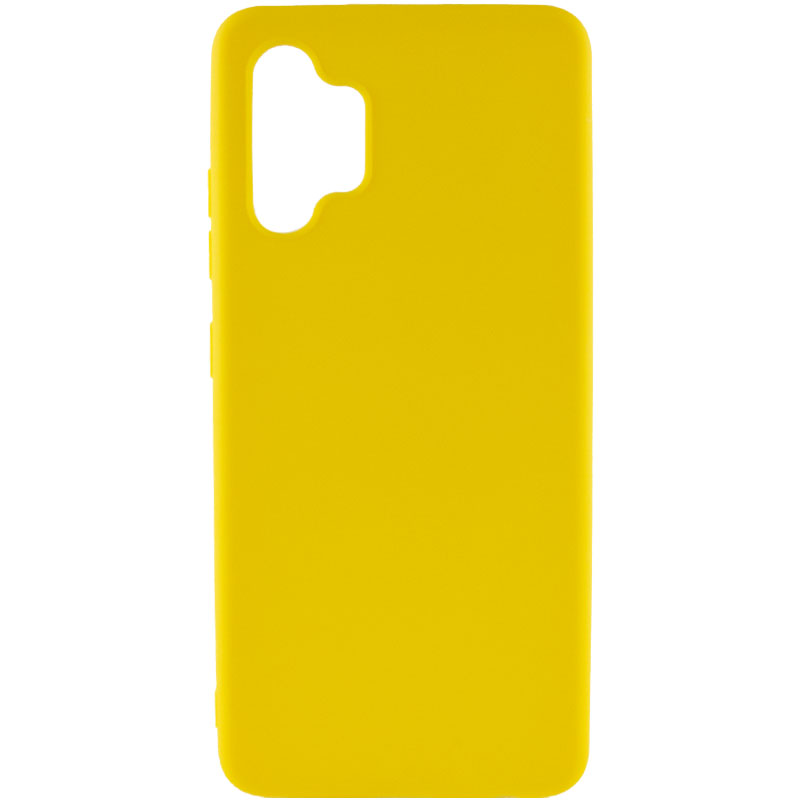 Силиконовый чехол Candy для Samsung Galaxy A14 4G/5G (Желтый)