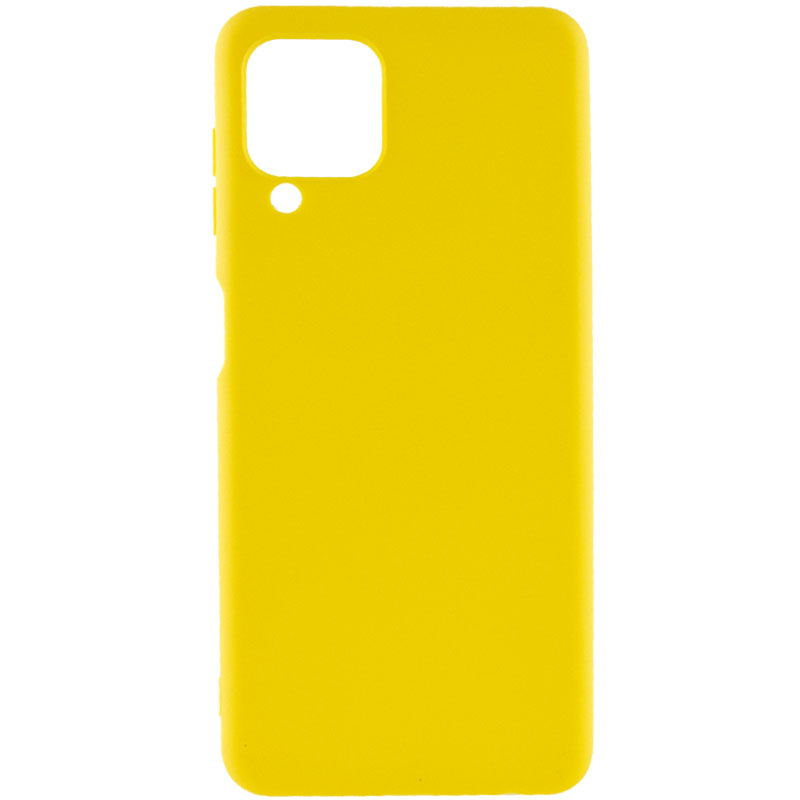 Силиконовый чехол Candy для Samsung Galaxy A22 4G / M22 4G (Желтый)