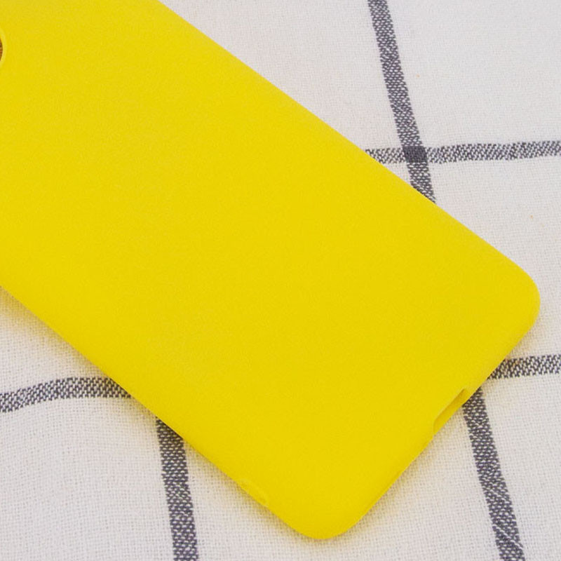 Силиконовый чехол Candy для Samsung Galaxy A33 5G Желтый в магазине onecase.com.ua