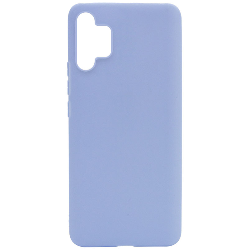 Силиконовый чехол Candy для Samsung Galaxy A34 5G (Голубой / Lilac Blue)
