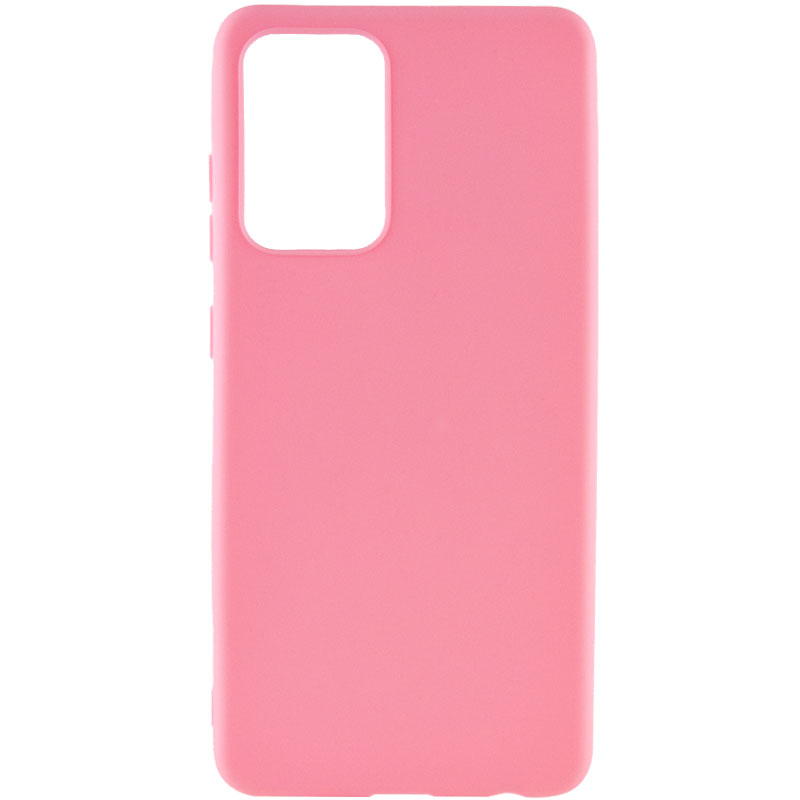 Силиконовый чехол Candy для Samsung Galaxy A52 5G (Розовый)