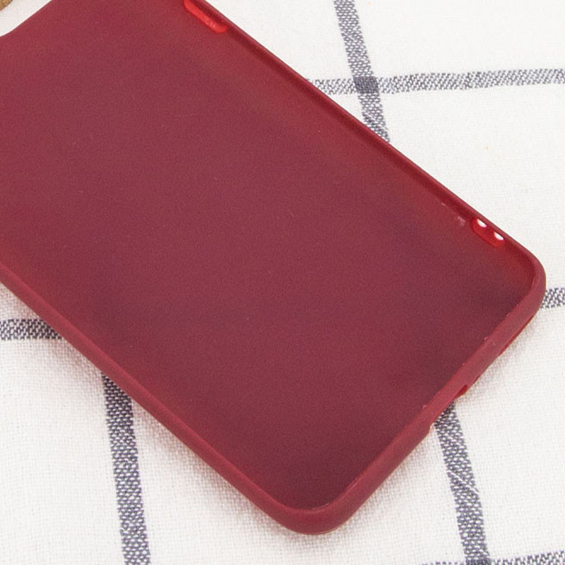Силиконовый чехол Candy для Samsung Galaxy A53 5G Бордовый в магазине onecase.com.ua