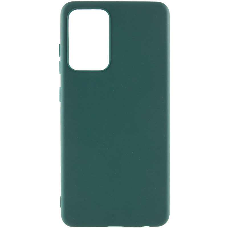 Силіконовий чохол Candy для Samsung Galaxy A72 4G (Зелений / Forest green)