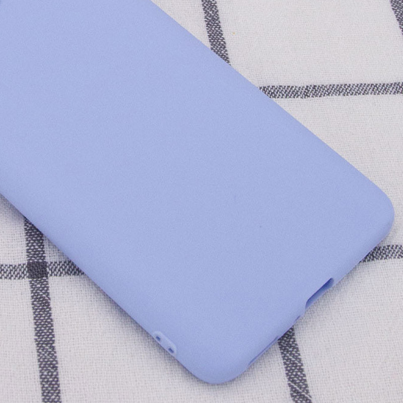Силиконовый чехол Candy для Samsung Galaxy A73 5G Голубой / Lilac Blue в магазине onecase.com.ua