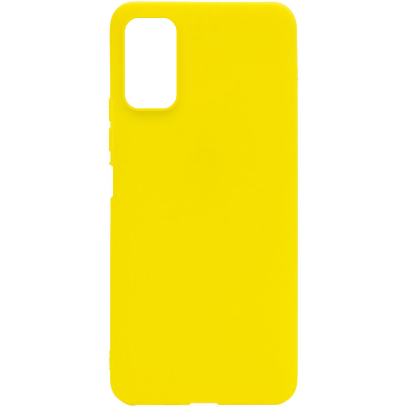 Силиконовый чехол Candy для Samsung Galaxy M13 4G (Желтый)