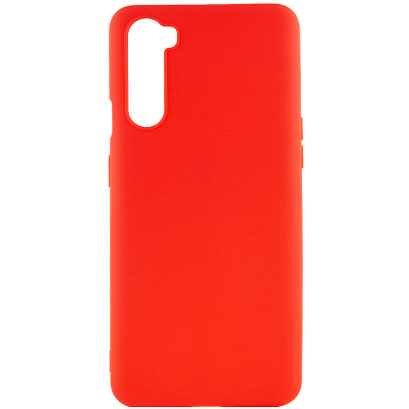 Силиконовый чехол Candy для OnePlus Nord (Красный)
