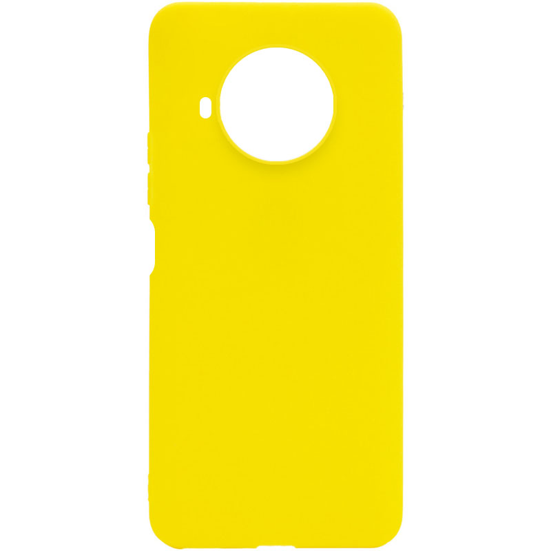 Силиконовый чехол Candy для Xiaomi Mi 10T Lite / Redmi Note 9 Pro 5G (Желтый)