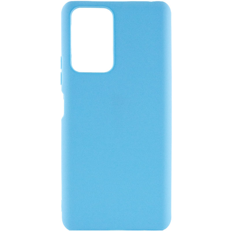 Силіконовий чохол Candy для Xiaomi Poco M5 (Блакитний)