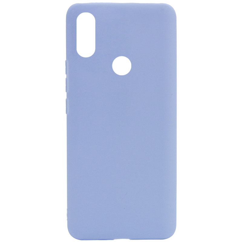 Фото Силиконовый чехол Candy для Xiaomi Redmi Note 7 / Note 7 Pro / Note 7s Голубой / Lilac Blue на onecase.com.ua