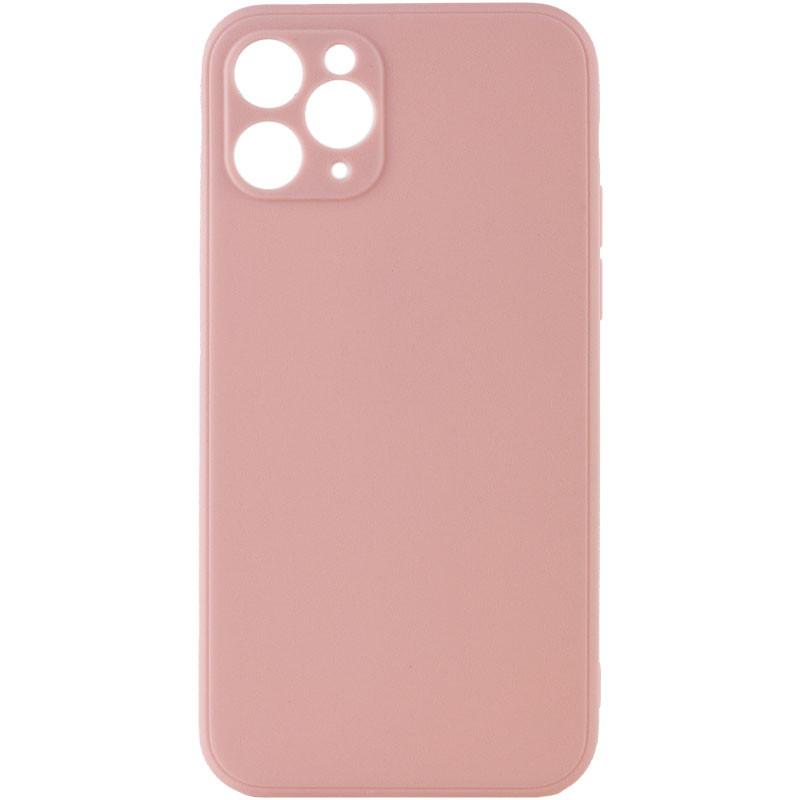 Силиконовый чехол Candy Full Camera для Apple iPhone 11 Pro (5.8") (Розовый / Pink Sand)