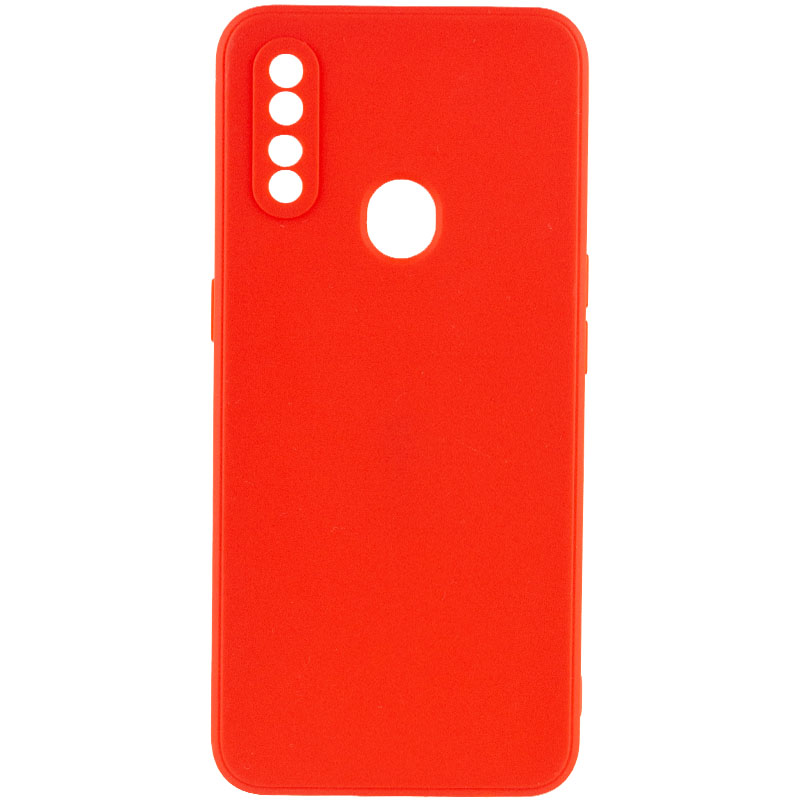 Силиконовый чехол Candy Full Camera для Oppo A31 (Красный / Red)