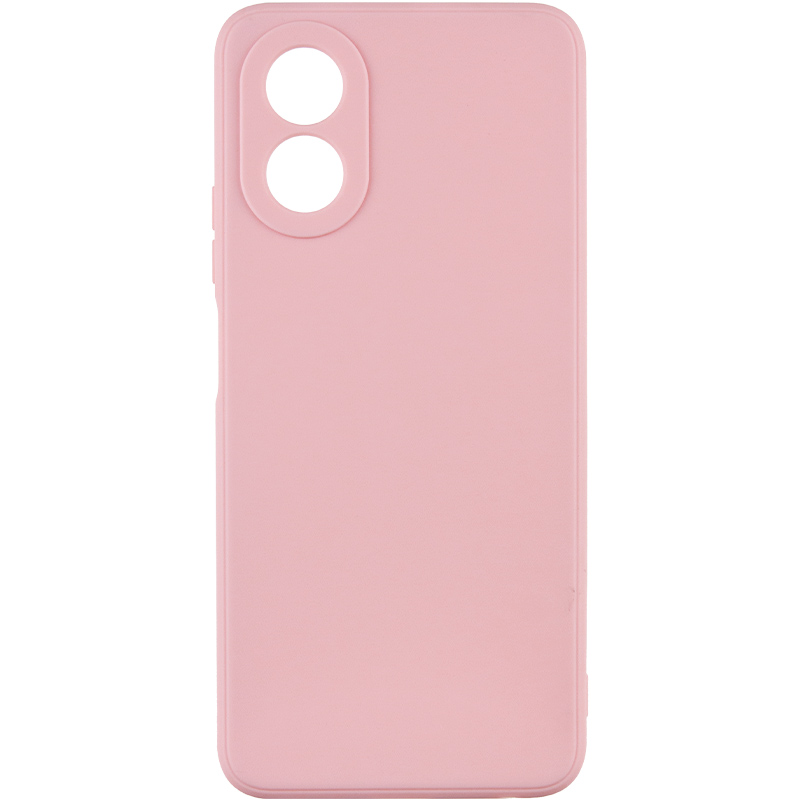 Силиконовый чехол Candy Full Camera для Oppo A38 / A18 (Розовый / Pink Sand)