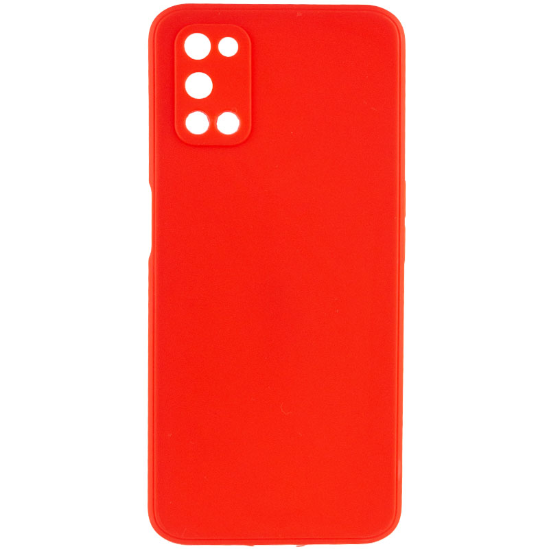 Силиконовый чехол Candy Full Camera для Oppo A72 (Красный / Red)