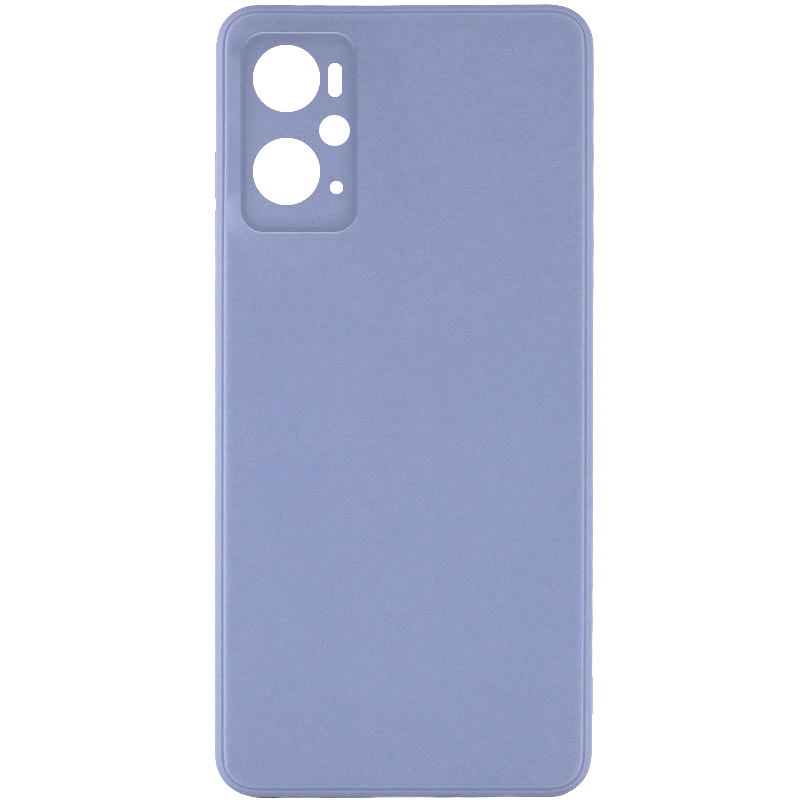 Силиконовый чехол Candy Full Camera для Oppo A76 4G / A36 / A96 (Голубой / Mist blue)