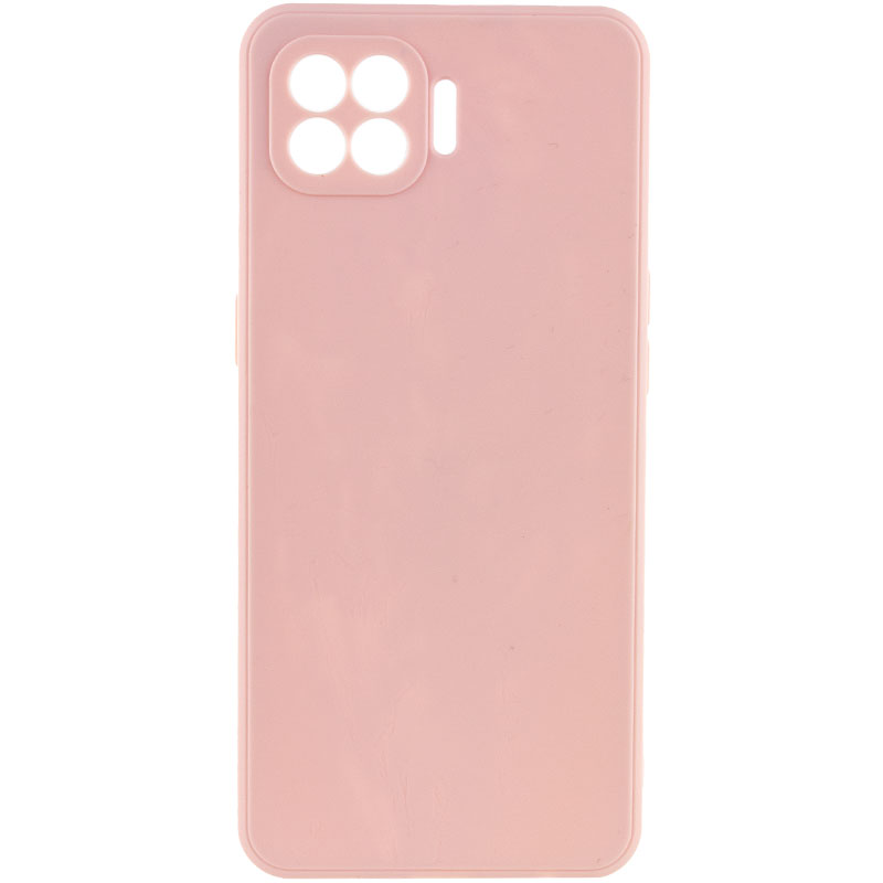 Силиконовый чехол Candy Full Camera для Oppo A93 (Розовый / Pink Sand)