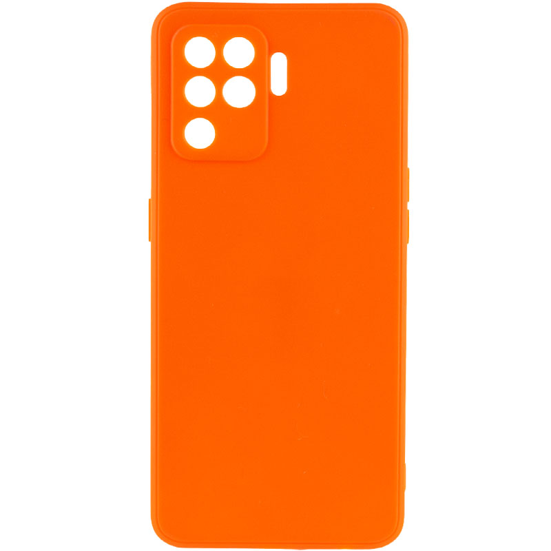 Силиконовый чехол Candy Full Camera для Oppo A94 (Оранжевый / Orange)
