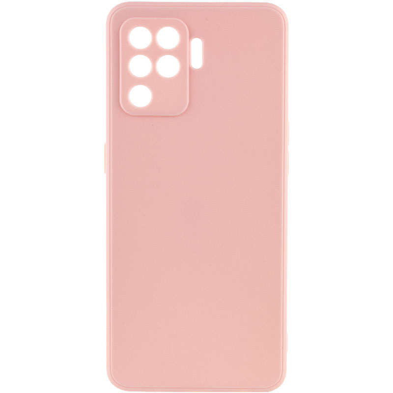 Силиконовый чехол Candy Full Camera для Oppo A94 (Розовый / Pink Sand)