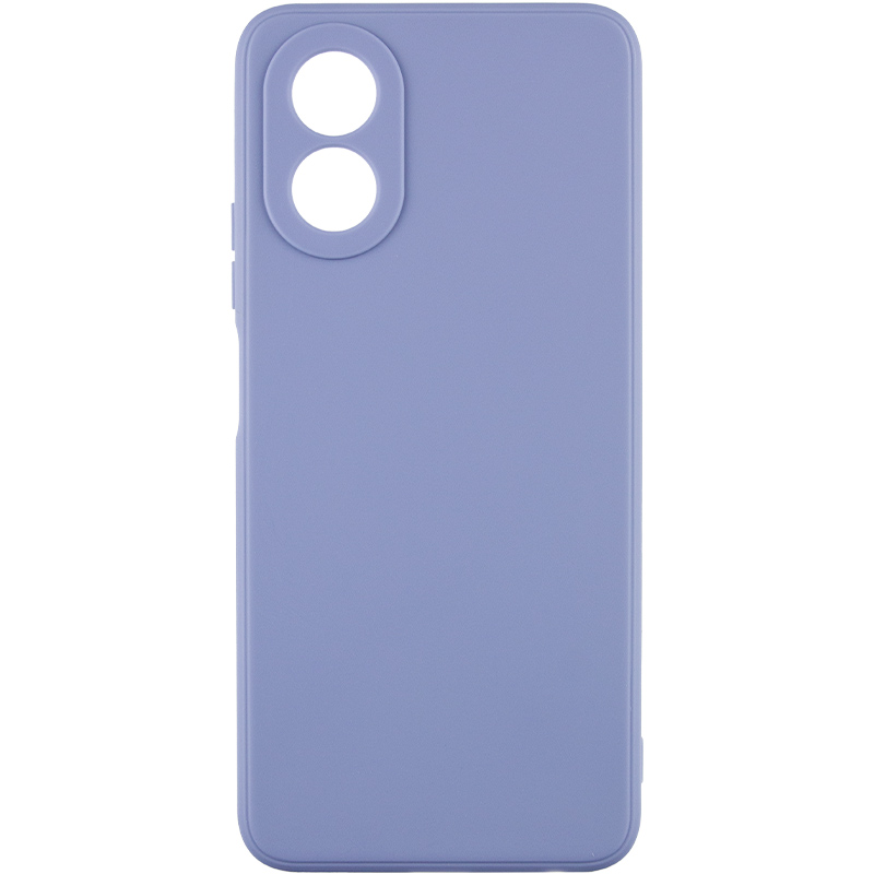 Силиконовый чехол Candy Full Camera для Oppo A98 (Голубой / Mist blue)