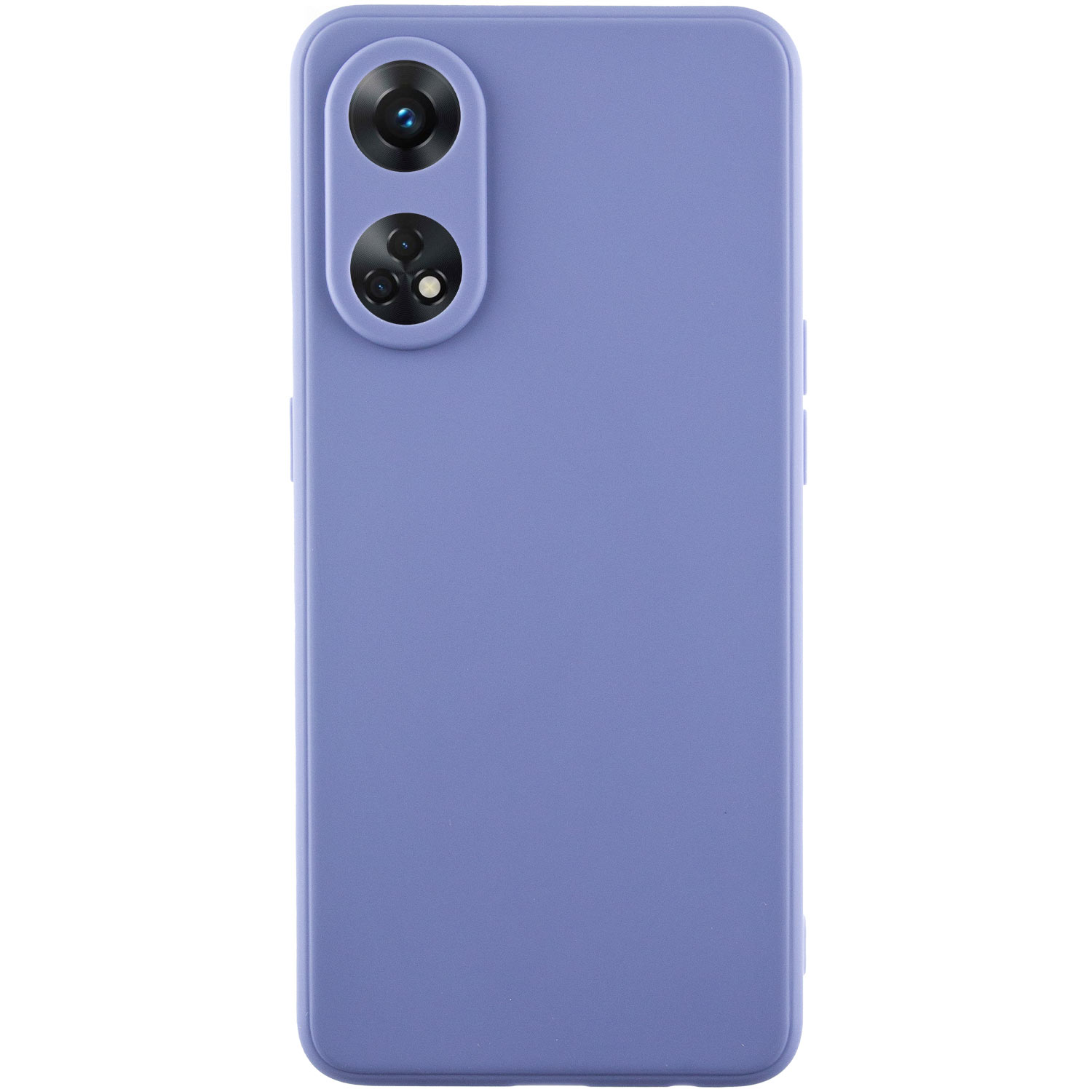 Силіконовий чохол Candy Full Camera для Oppo Reno 8 T 4G (Блакитний / Mist blue)