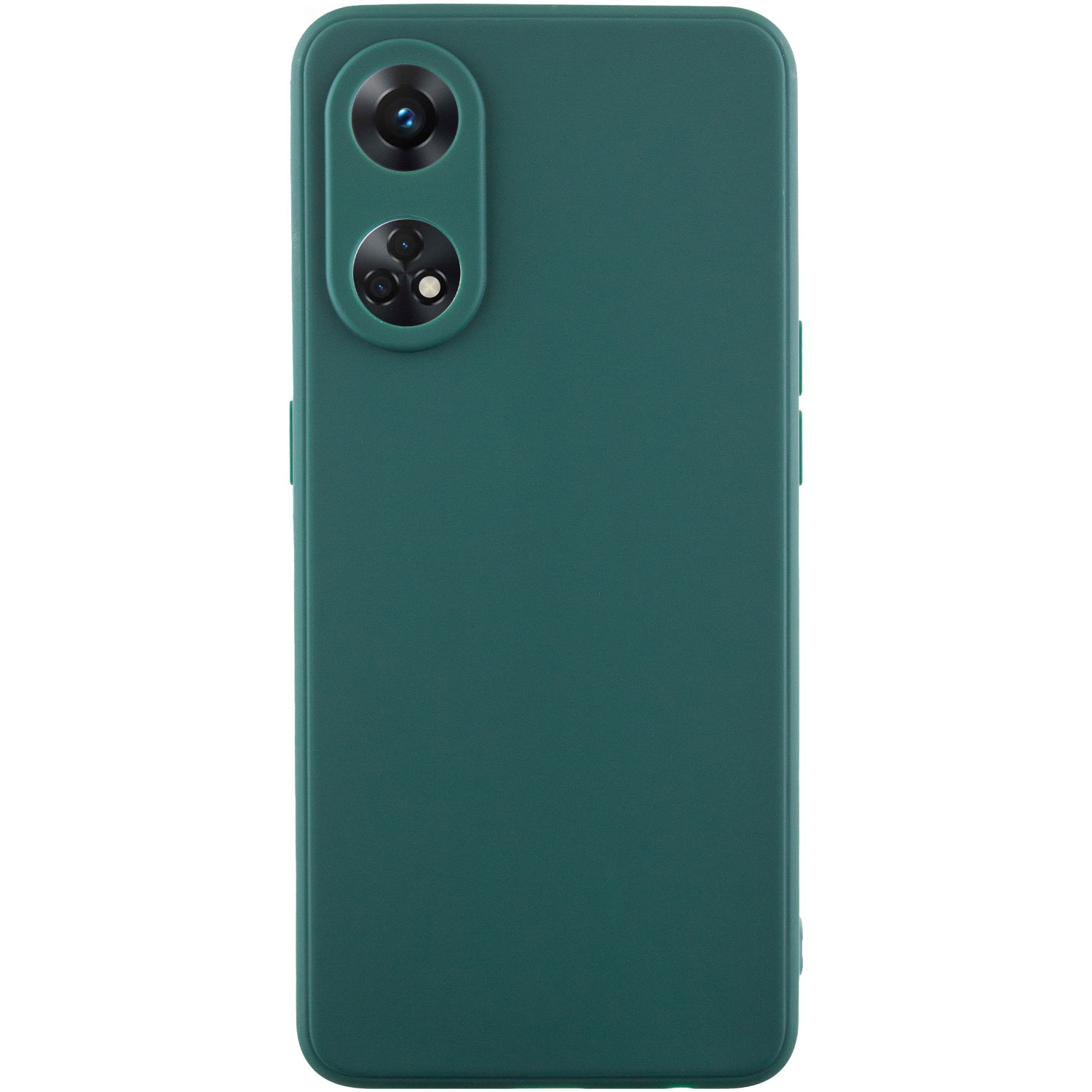 Силіконовий чохол Candy Full Camera для Oppo Reno 8 T 4G (Зелений / Green)