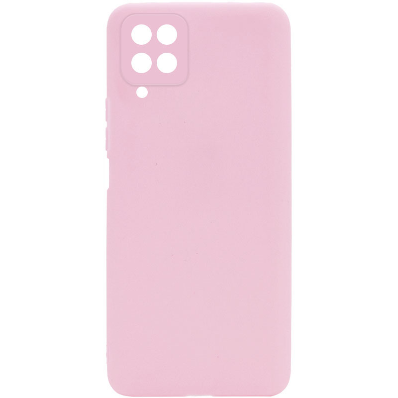 Силиконовый чехол Candy Full Camera для Samsung Galaxy A22 4G / M32 (Розовый / Pink Sand)