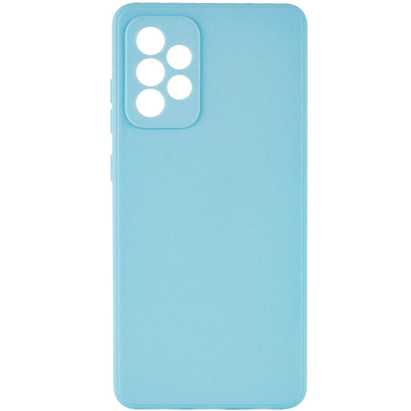 Силиконовый чехол Candy Full Camera для Samsung Galaxy A52 4G / A52 5G / A52s (Бирюзовый / Turquoise)