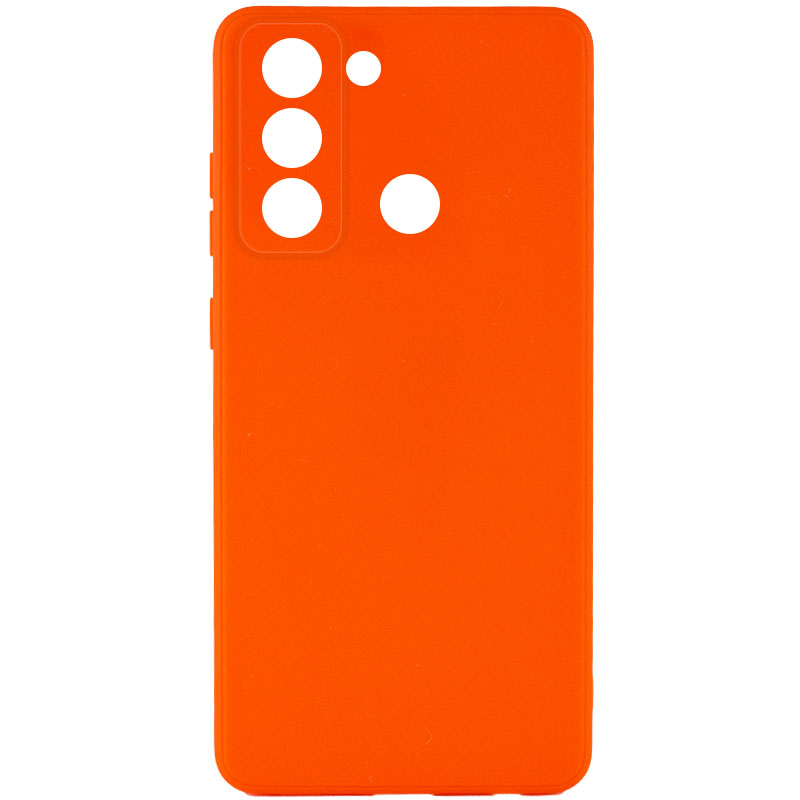 Силиконовый чехол Candy Full Camera для TECNO Pop 5 LTE (Оранжевый / Orange)