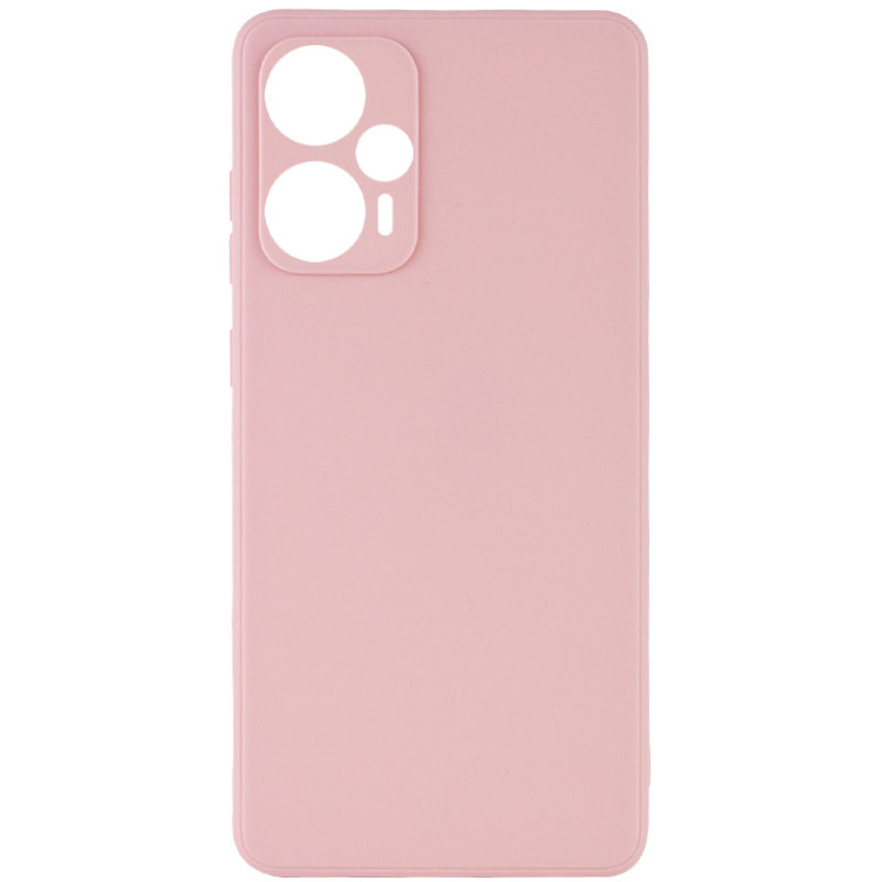 Силіконовий чохол Candy Full Camera для Xiaomi Poco F5 (Рожевий / Pink Sand)